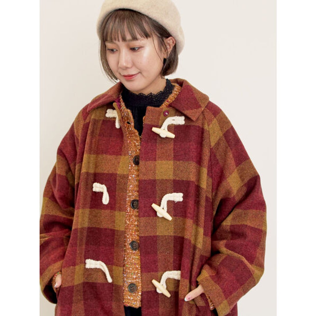 サマンサ モスモス Samansa Mos2 [タスマニアウール]2WAY襟ロング