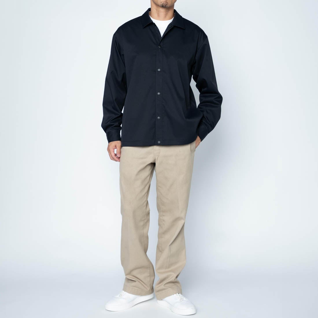 シャツブルゾン （ダークネイビー） -WWSワークウェアスーツ公式