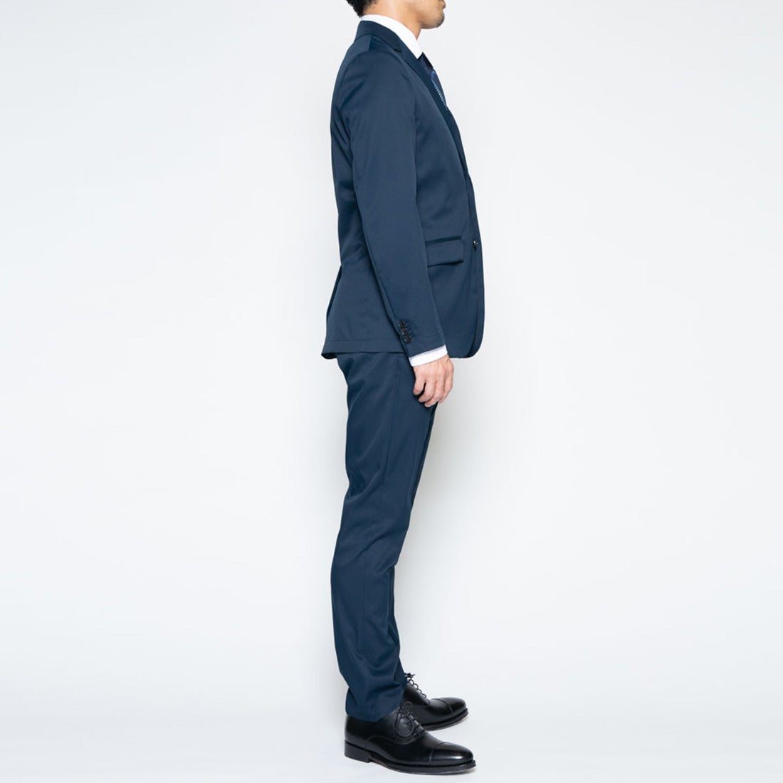 Bizフルレングスパンツ （ネイビー） -WWSワークウェアスーツ公式
