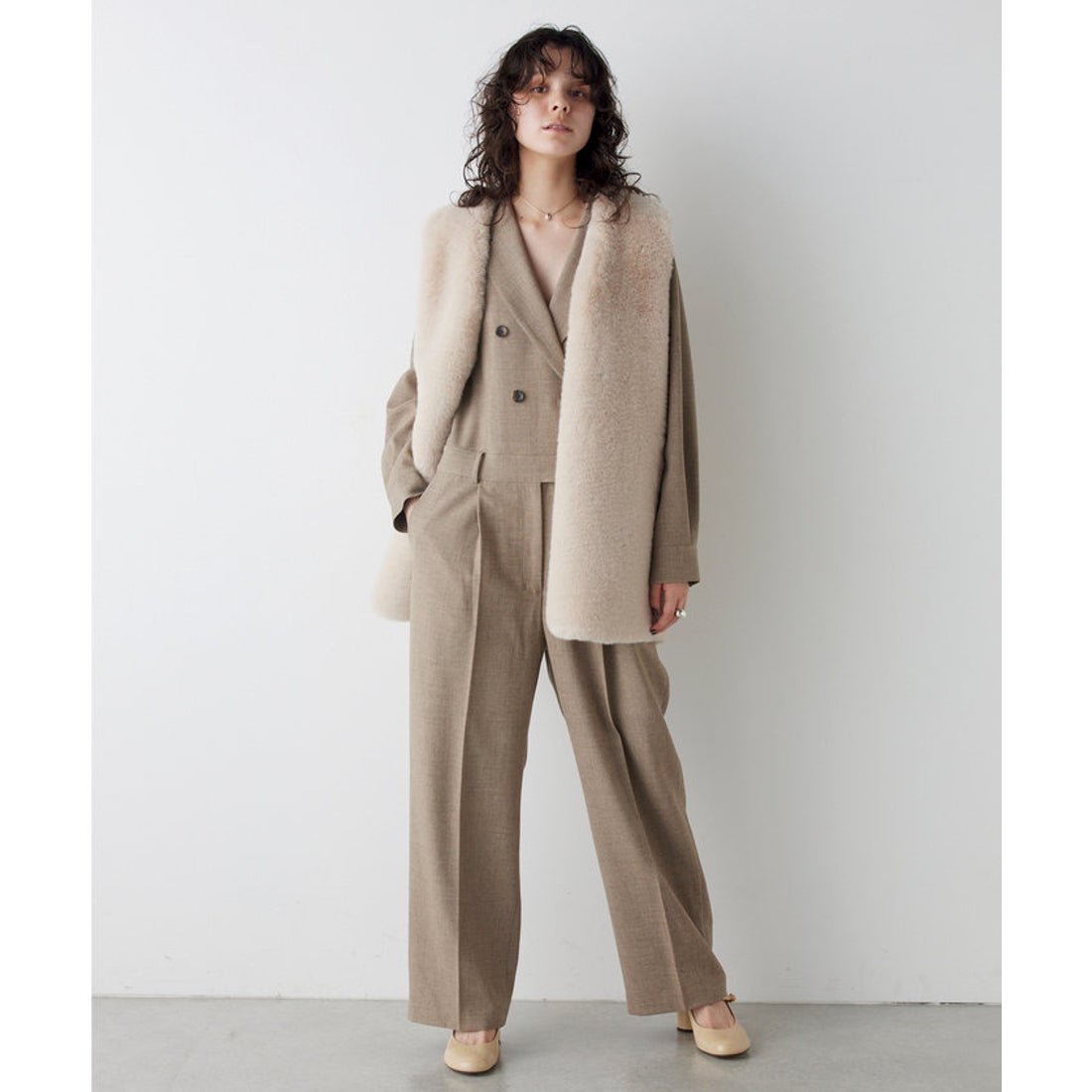 ウィムガゼット Whim Gazette 【THE PAUSE】テーラーカラージャンプ