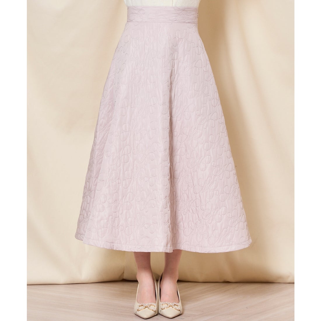 ウィルセレクション WILLSELECTION キルティングボリュームフレア