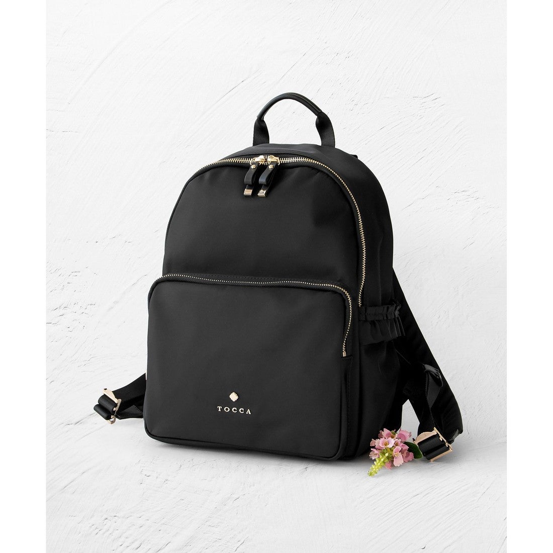 TOCCA 【A4サイズ対応・撥水】SIDE FRILL BACKPACK バックパック