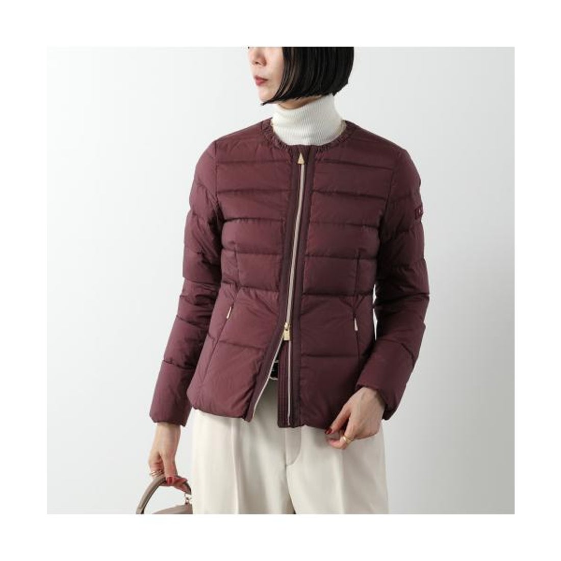 タトラス TATRAS TATRAS ダウンジャケット BREVA ブレヴァ ノーカラー