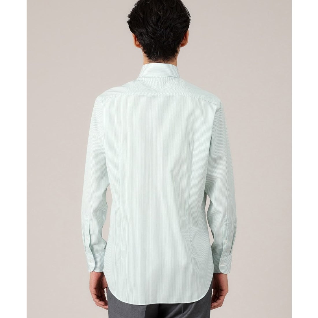 タケオキクチ TAKEO KIKUCHI ロンドンストライプ シャツ （グレー(212