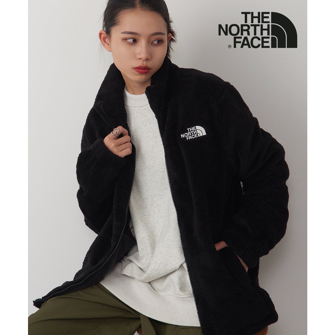ザ・ノース・フェイス THE NORTH FACE COMFY FLEECE ANORAK NJ4FQ50