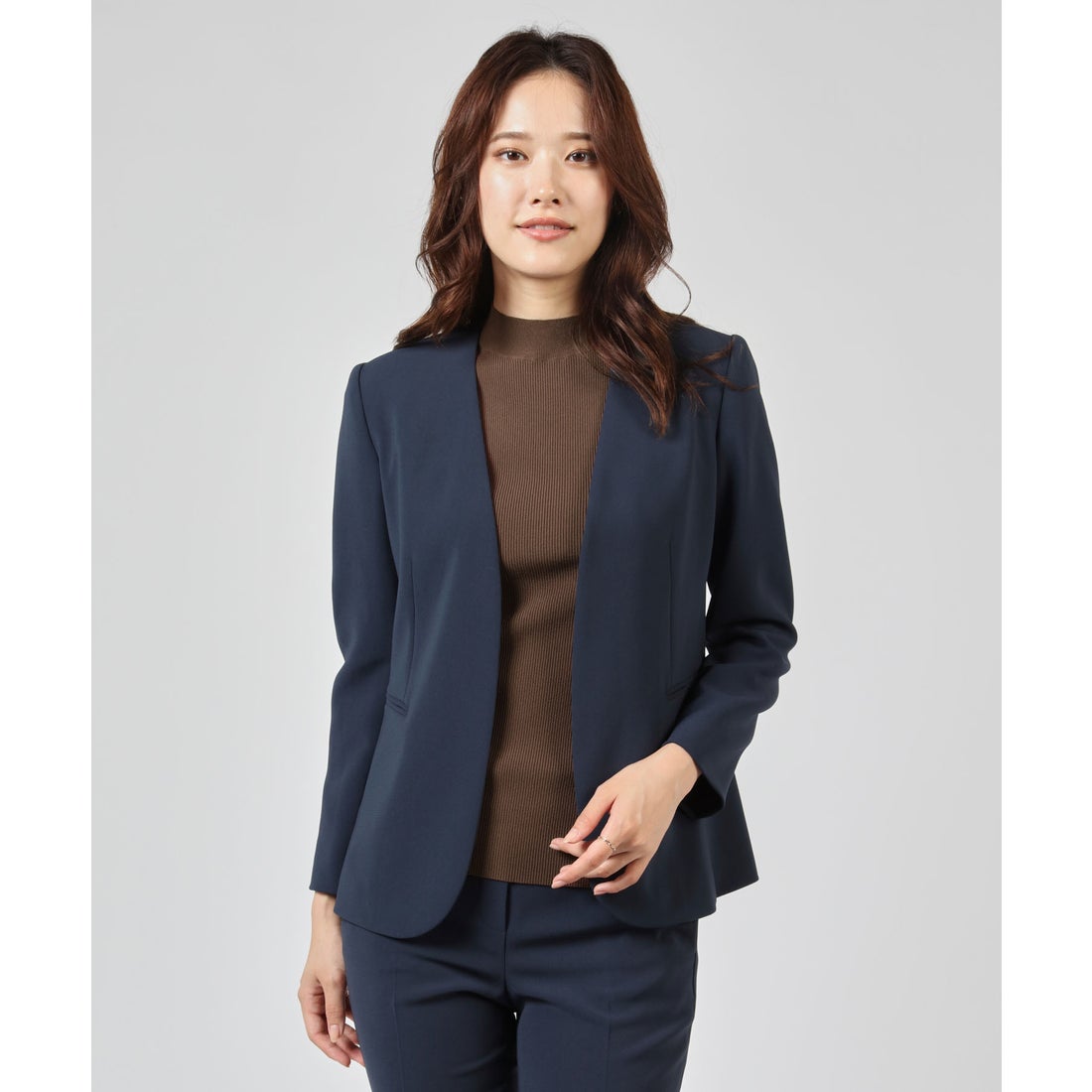 セオリー Theory ジャケット ADMIRAL CREPE LINDRAYIA B （ブラック