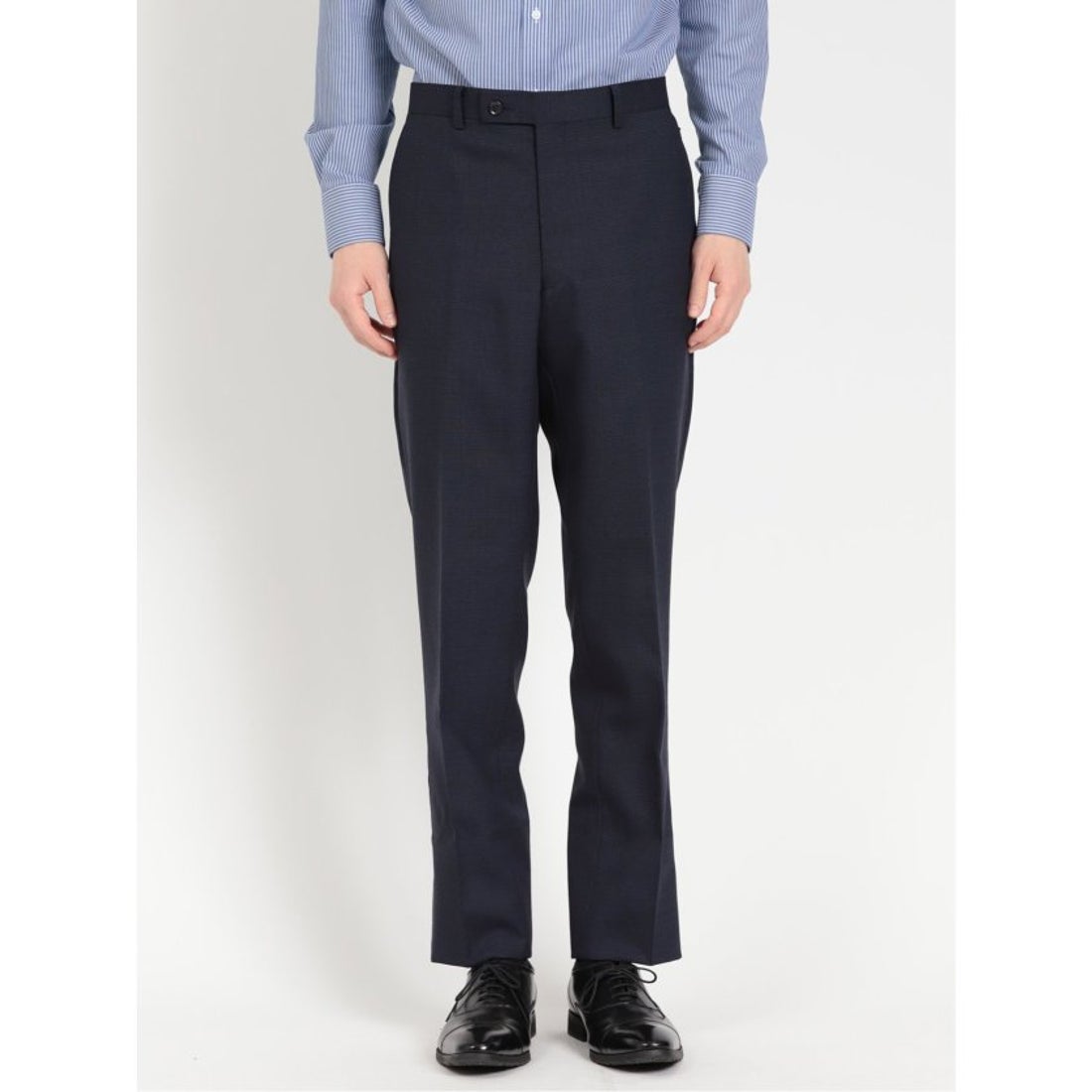 タカキュー TAKA-Q ウール混ストレッチ レギュラーフィット 2ボタン