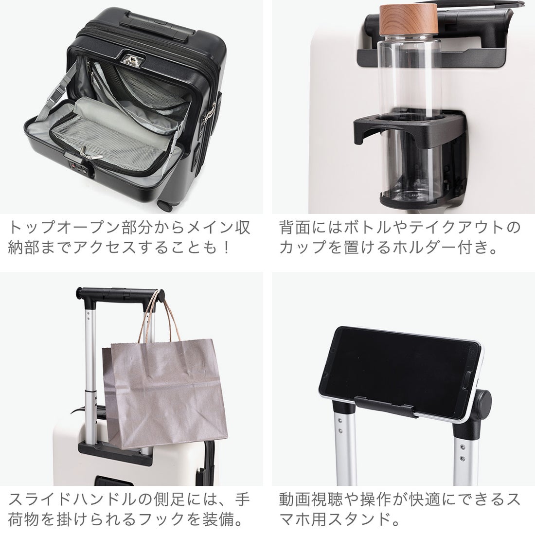トラベリスト TRAVELIST 正規品3年保証 スーツケース 機内持ち込み S