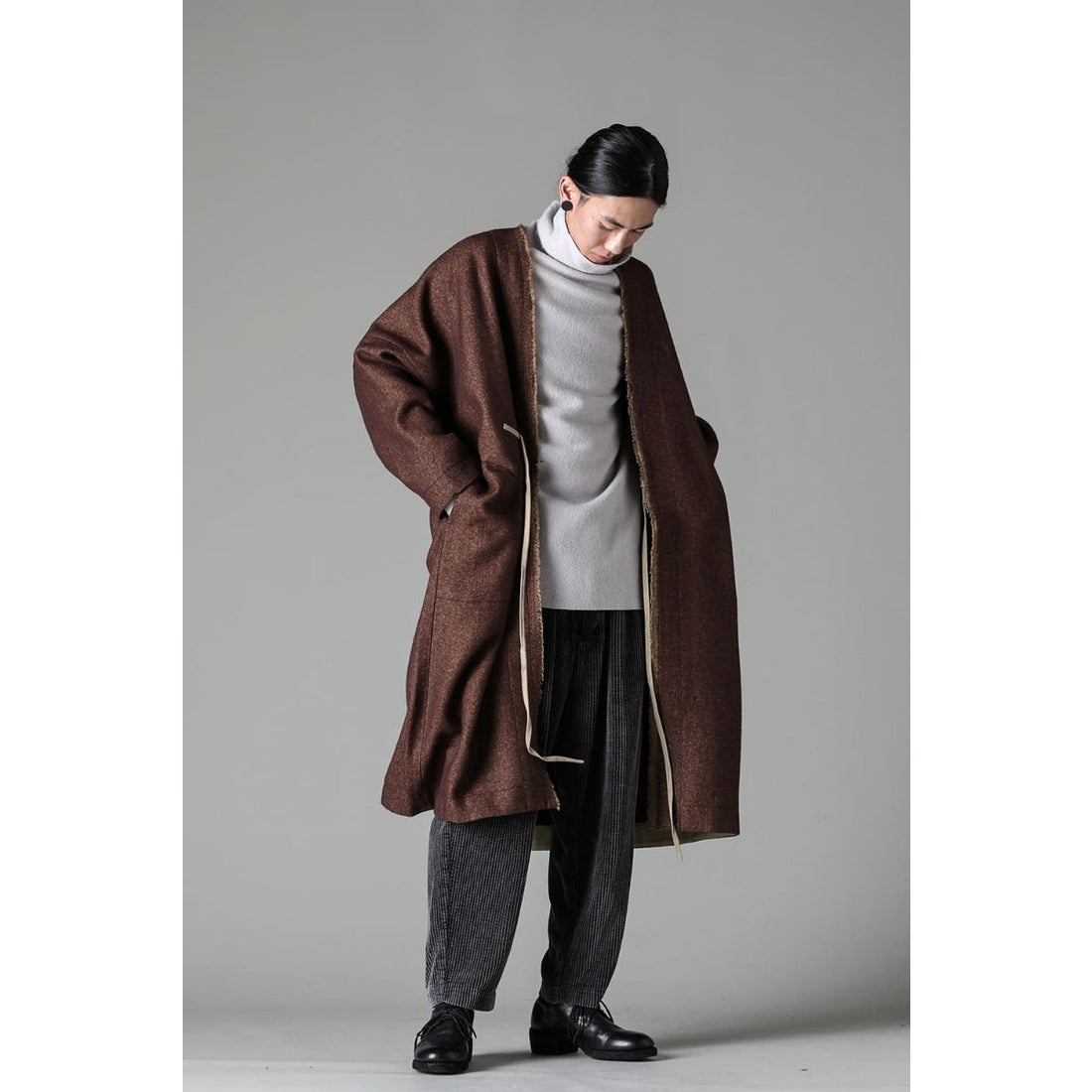 ユマワン UMA WANG CALEB COAT （purple/tan） 通販 大阪/京都 -FASCINATE