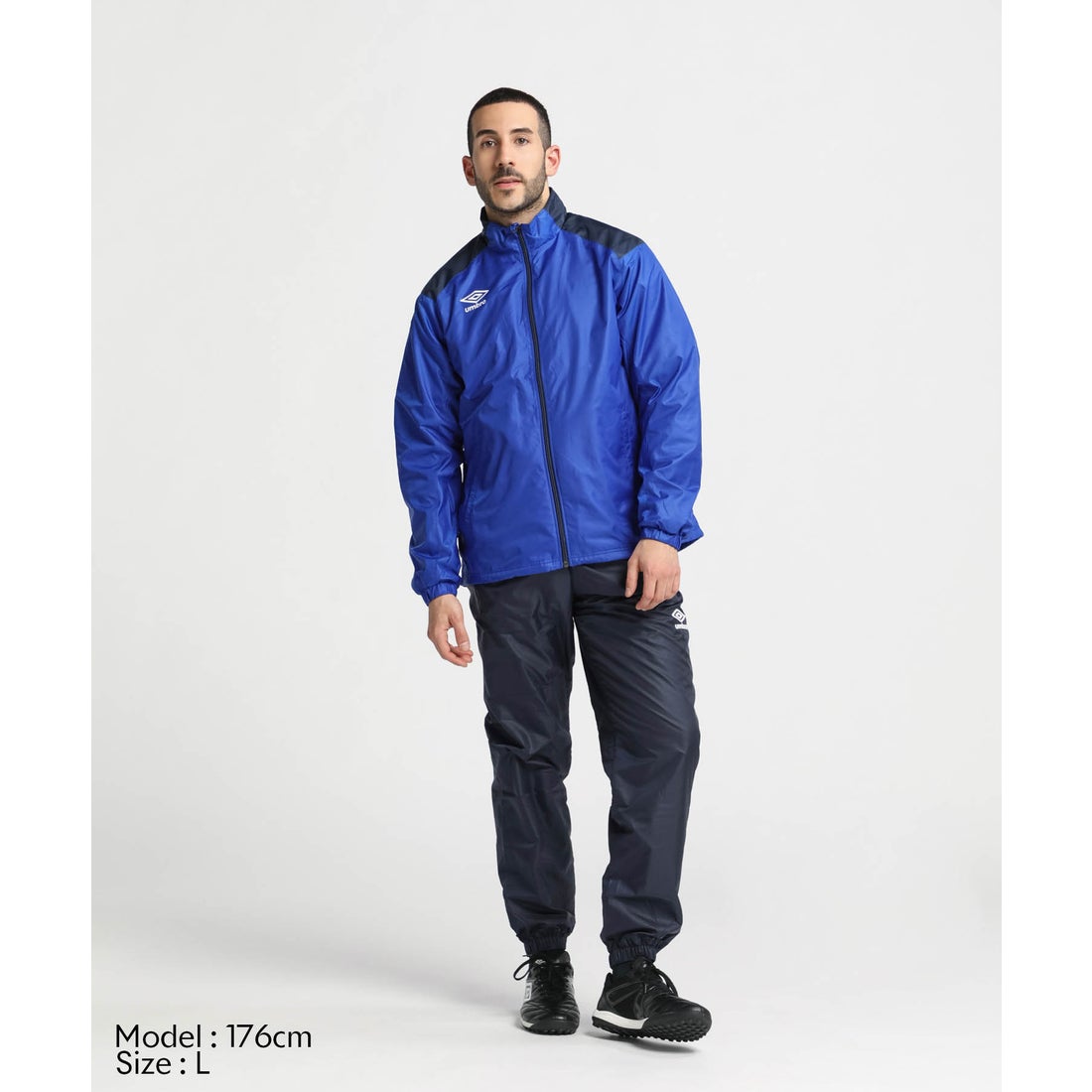 umbro TMウインドアップジャケット ｜裏起毛ウインドブレーカー