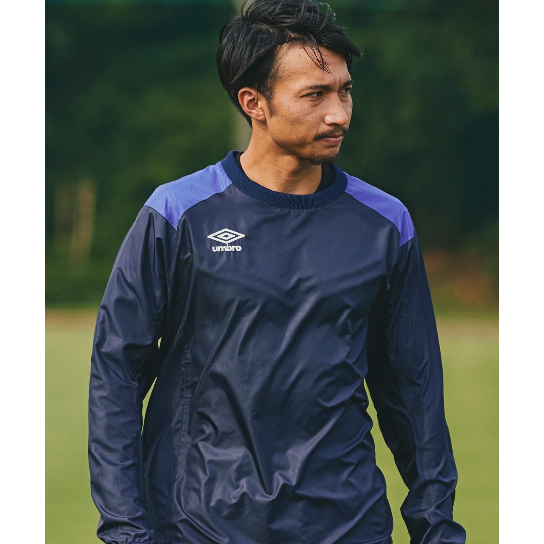 umbro TMウインドアップピステトップ ｜防風・はっ水｜裏地無しタイプ