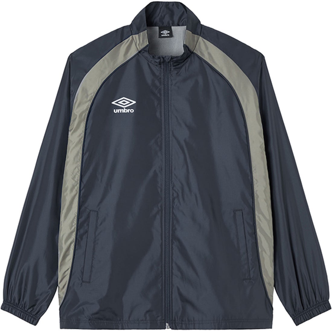 umbro アンブロ 裏起毛 ウインドジャケット(ネイビー) UF5FWB02MA NV00