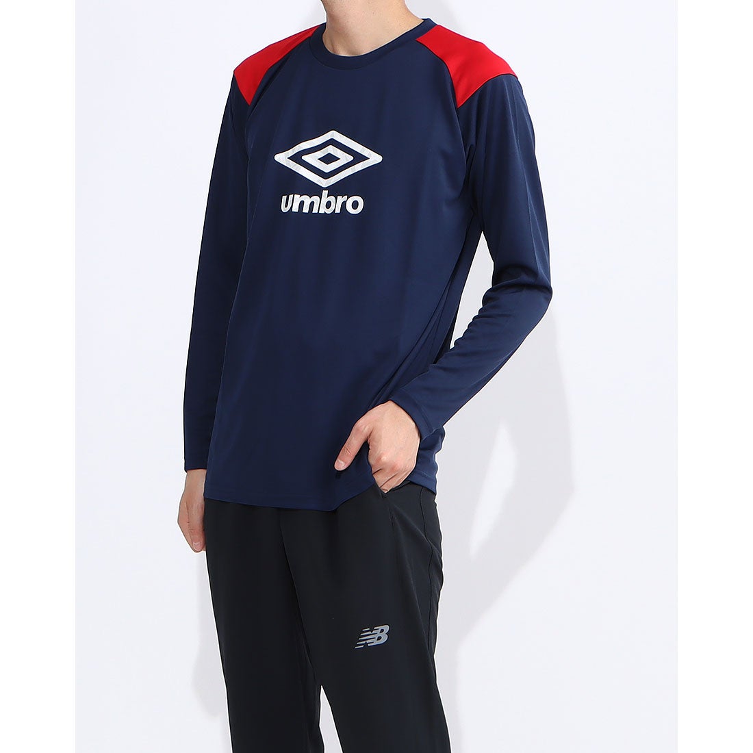 umbro アンブロ UMBRO メンズ サッカー/フットサル 長袖シャツ TR L/S