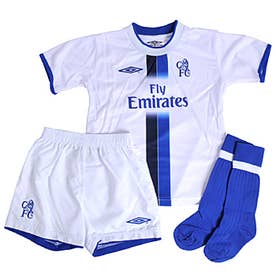 umbro チェルシー 03/04 ユニフォーム アウェイ ミニキット(3点