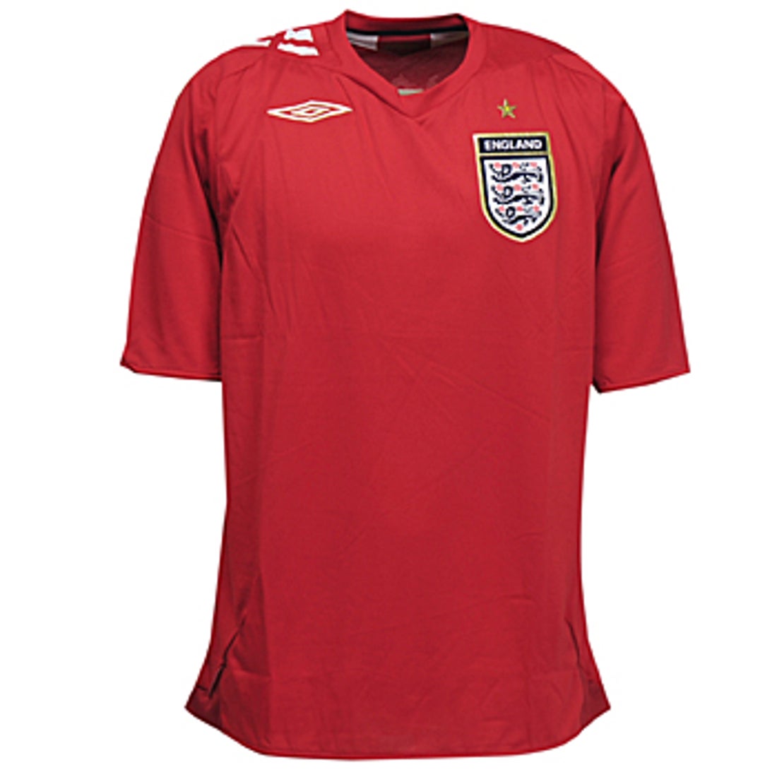 umbro イングランド代表 06 ユニフォーム アウェイ 半袖 UDS6610A RED
