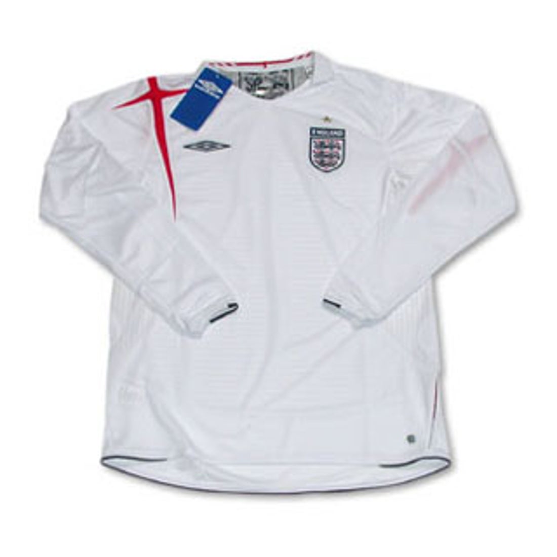 umbro イングランド代表 05/07 ユニフォーム ホーム 長袖 UDS6510HL