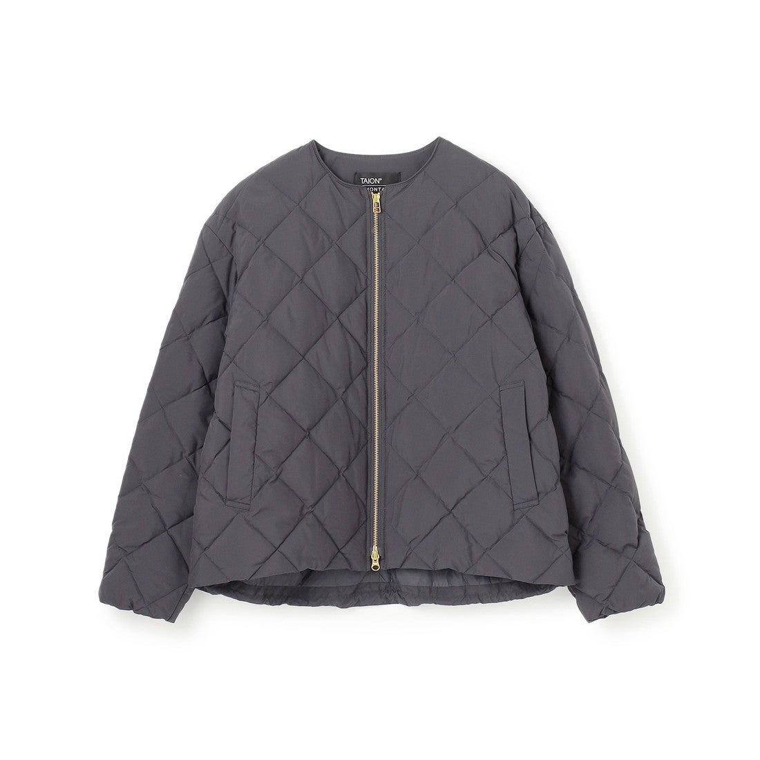 UNFILO 【UNFILO×TAION】キルティング ショート丈ブルゾン