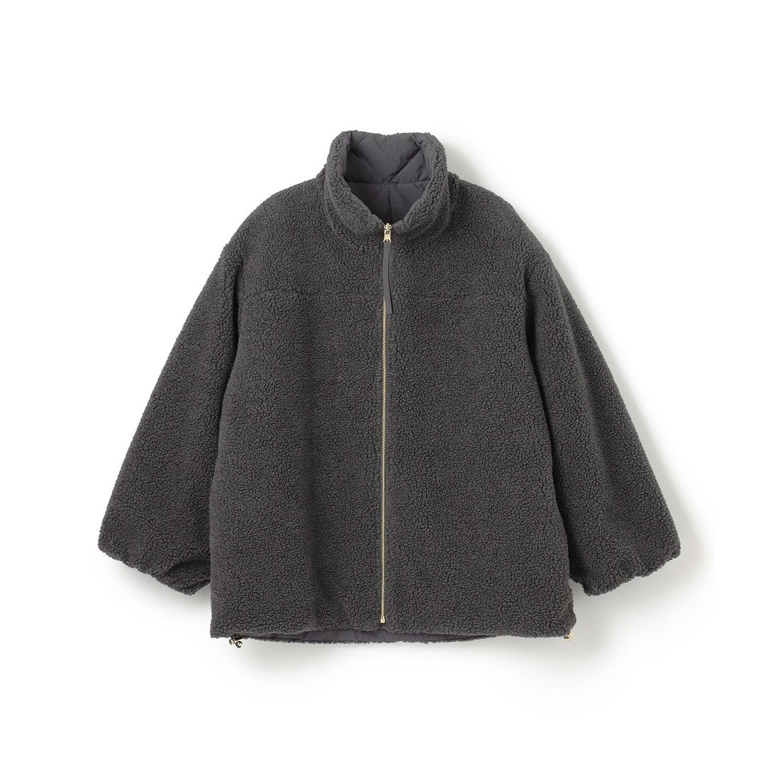 UNFILO 【TAION×UNFILO】リバーシブルボアダウン （チャコール） -靴