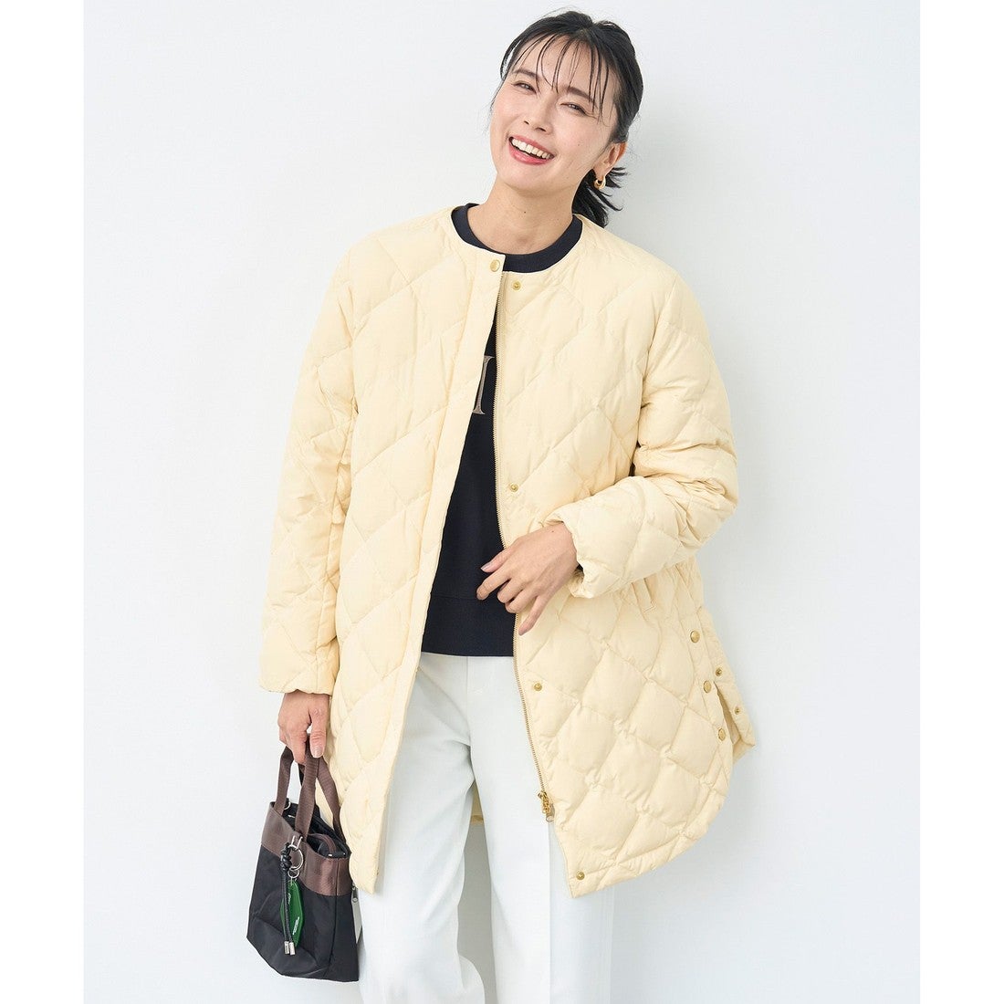 UNFILO L 【TAION×UNFILO】2WAY キルティングダウン （【NEW】ライト