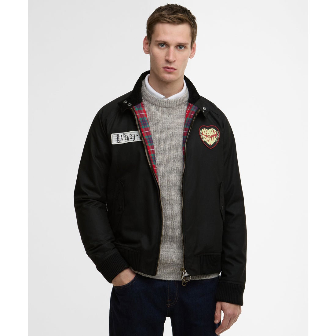 ビーバー BEAVER Barbour×Baracuta/バブアー×バラクータ Badged Porton