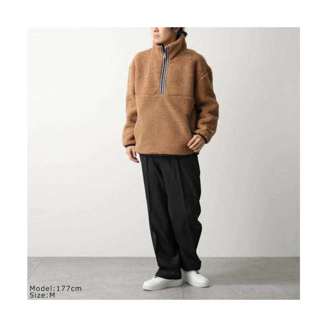 アグ UGG UGG プルオーバー BRAID HALF ZIP 1158630 ボア ジャケット