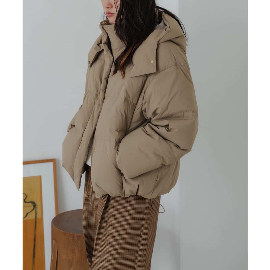アーバンリサーチ URBAN RESEARCH 2WAYフーデットダウンコート