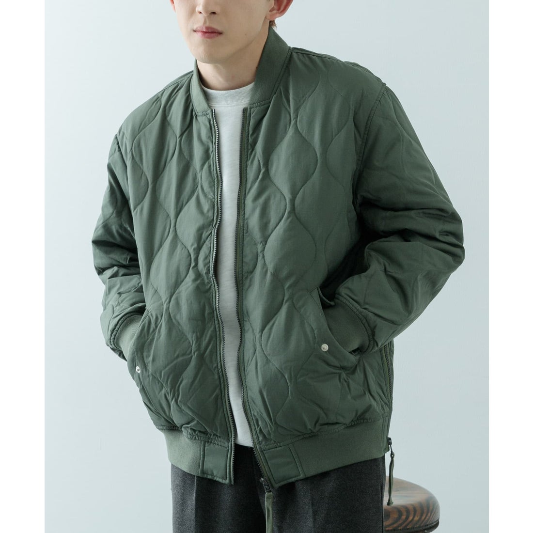 アイテムズ アーバンリサーチ ITEMS URBAN RESEARCH TAION Military MA