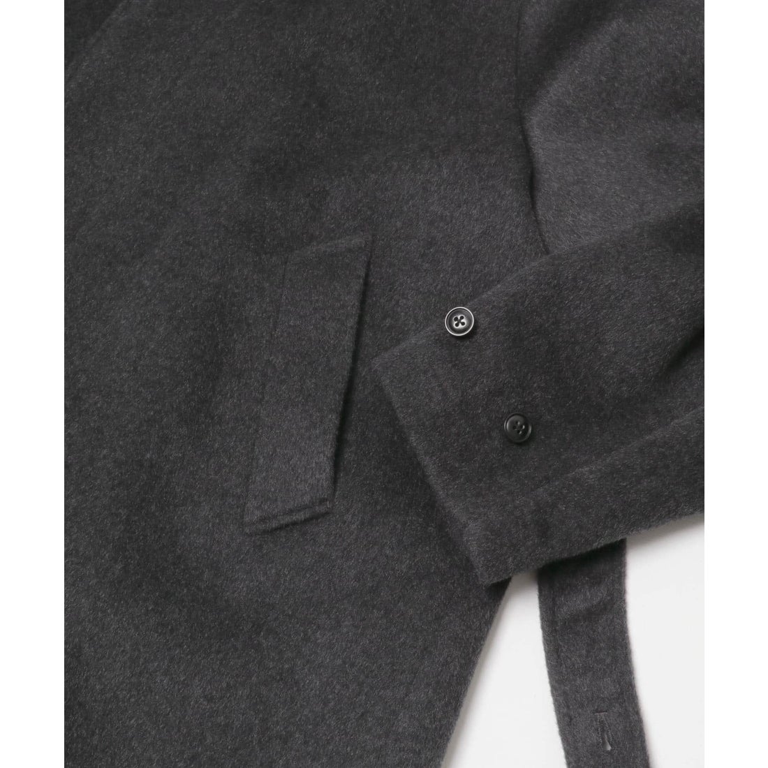 カグレ かぐれ ウールバックタックショートコート （グレー