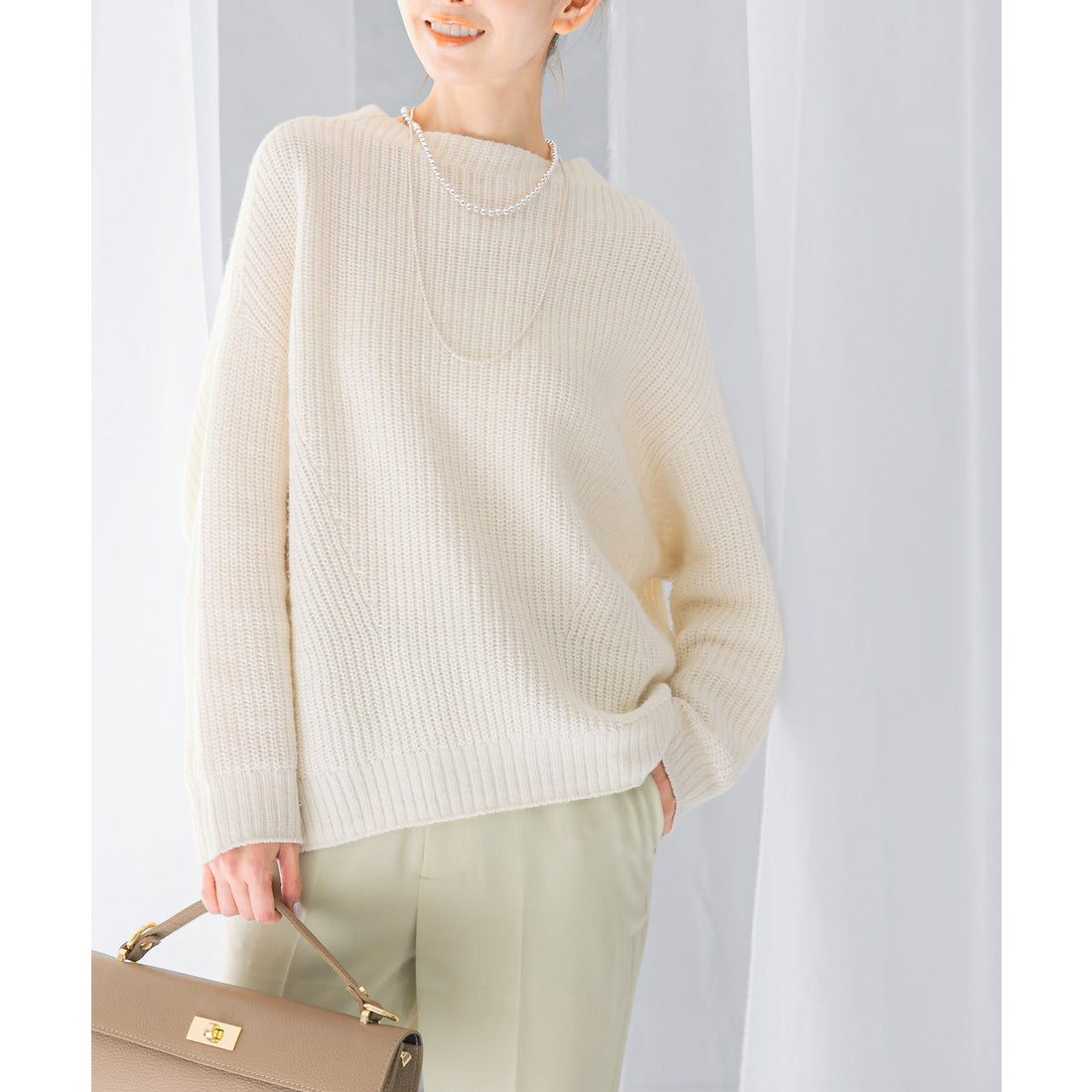 アーバンリサーチ ロッソ URBAN RESEARCH ROSSO ボートネックバック