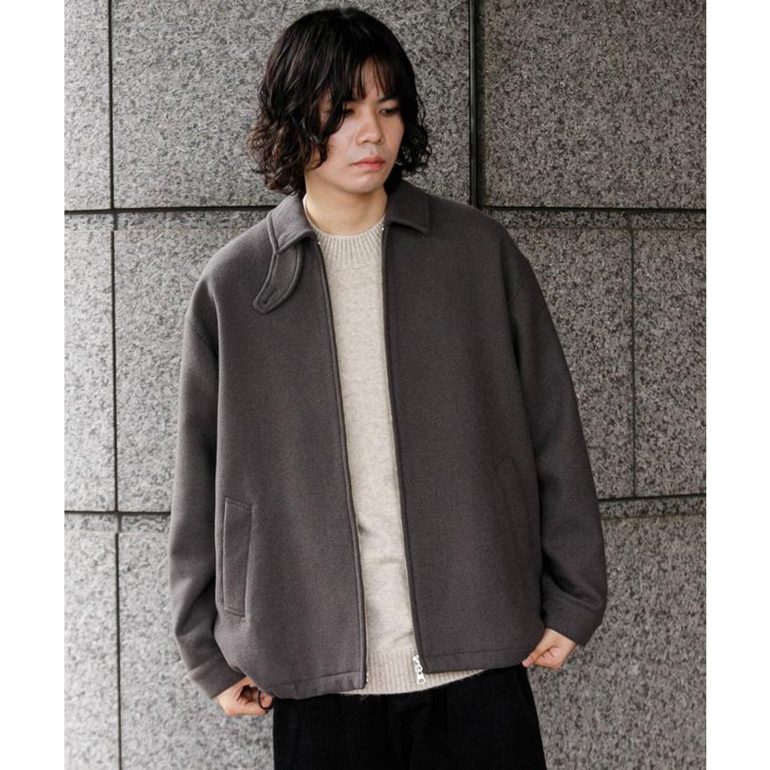 アーバンリサーチ ドアーズ URBAN RESEARCH DOORS ウールメルトン