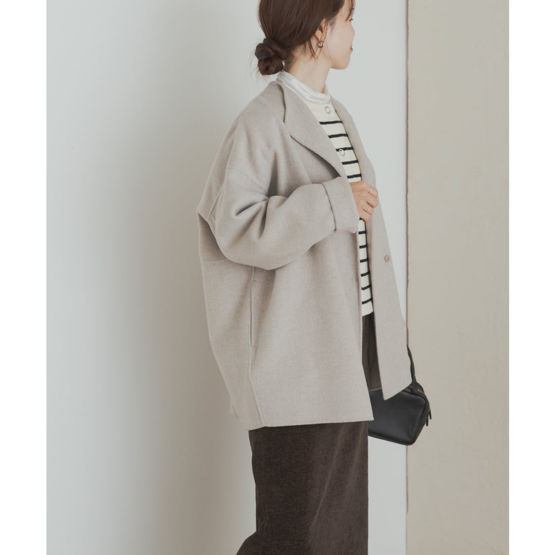 アーバンリサーチ ドアーズ URBAN RESEARCH DOORS ウールリバーミドル