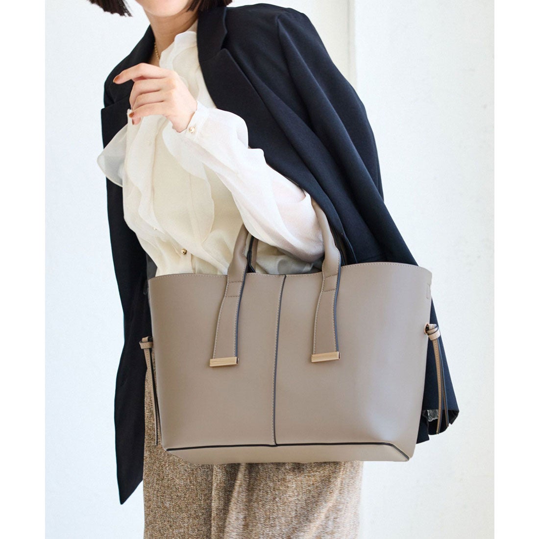 ビス VIS 【復刻/WEB限定】【A4収納】ゴールド金具付きノットトート