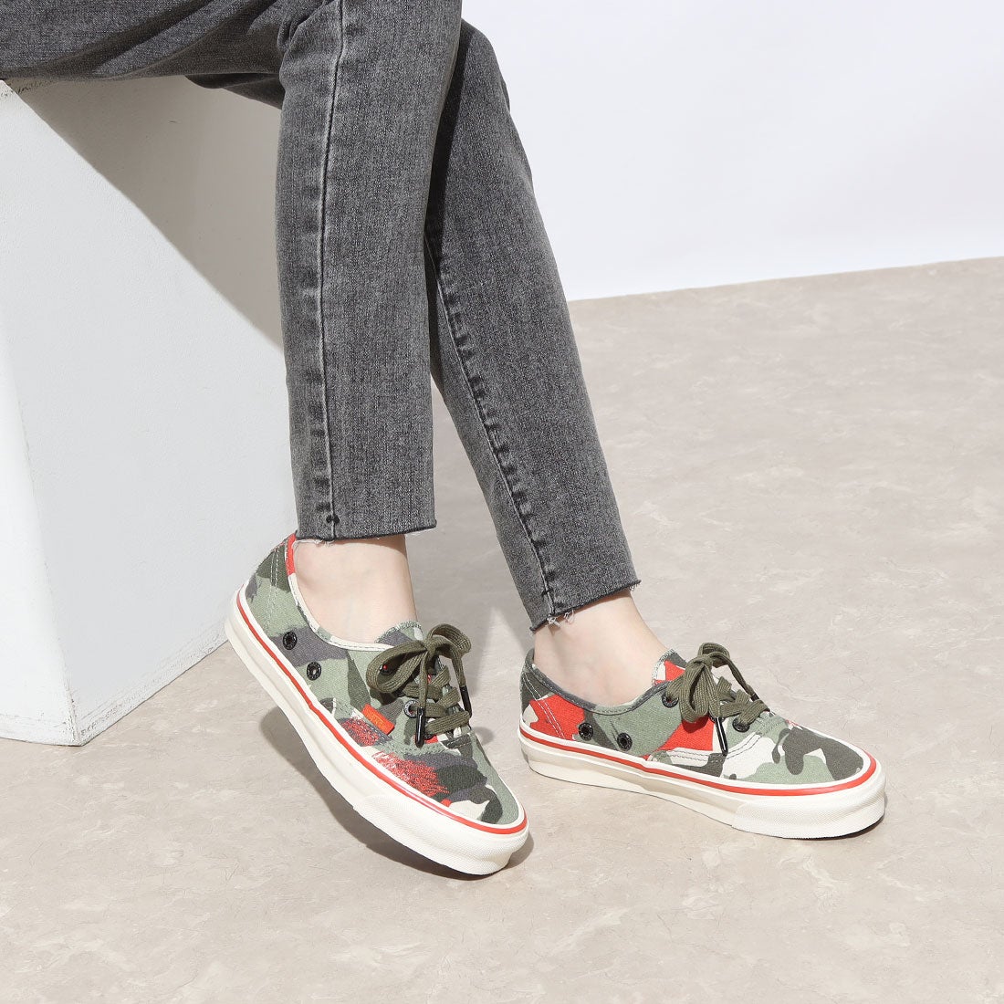 ヴァンズ VANS Nigel Cabourn ナイジェルケーボン バンズボルト OG