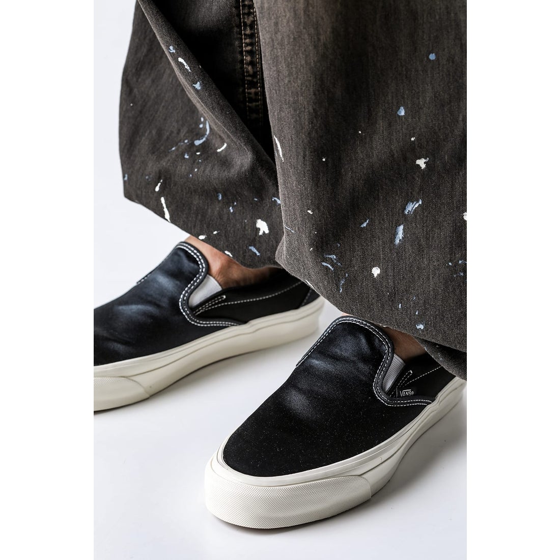 ヴァンズ VANS LX Slip-On Reissue 98 （SATIN Jet Set