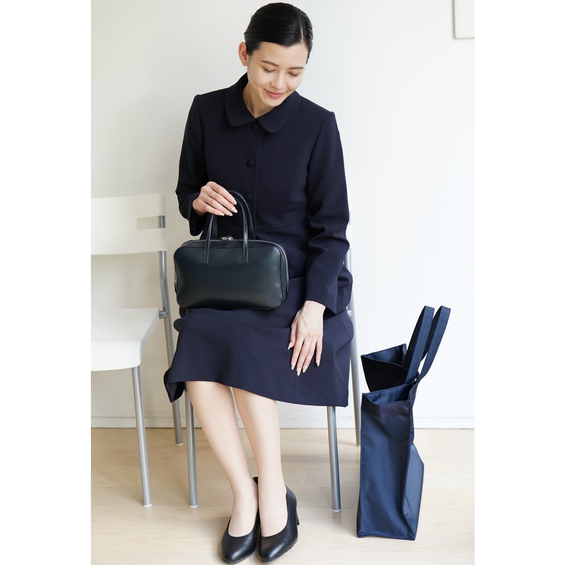 ヴィリーナ VIRINA ネセサリーパンプス （ブラック） -靴