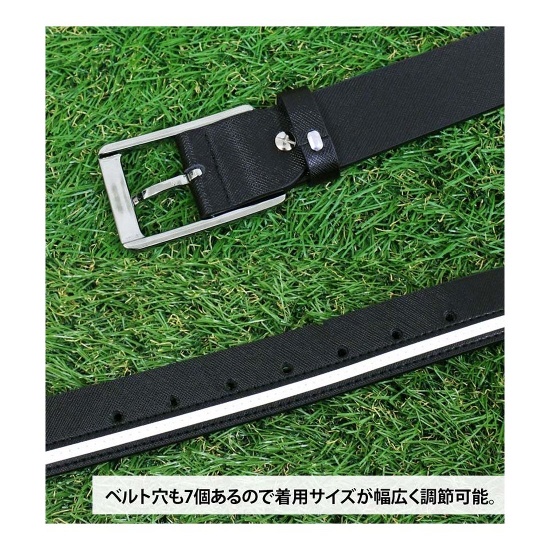トップイズム TopIsm ゴルフ ベルト メンズ ゴルフウェア ライン入り