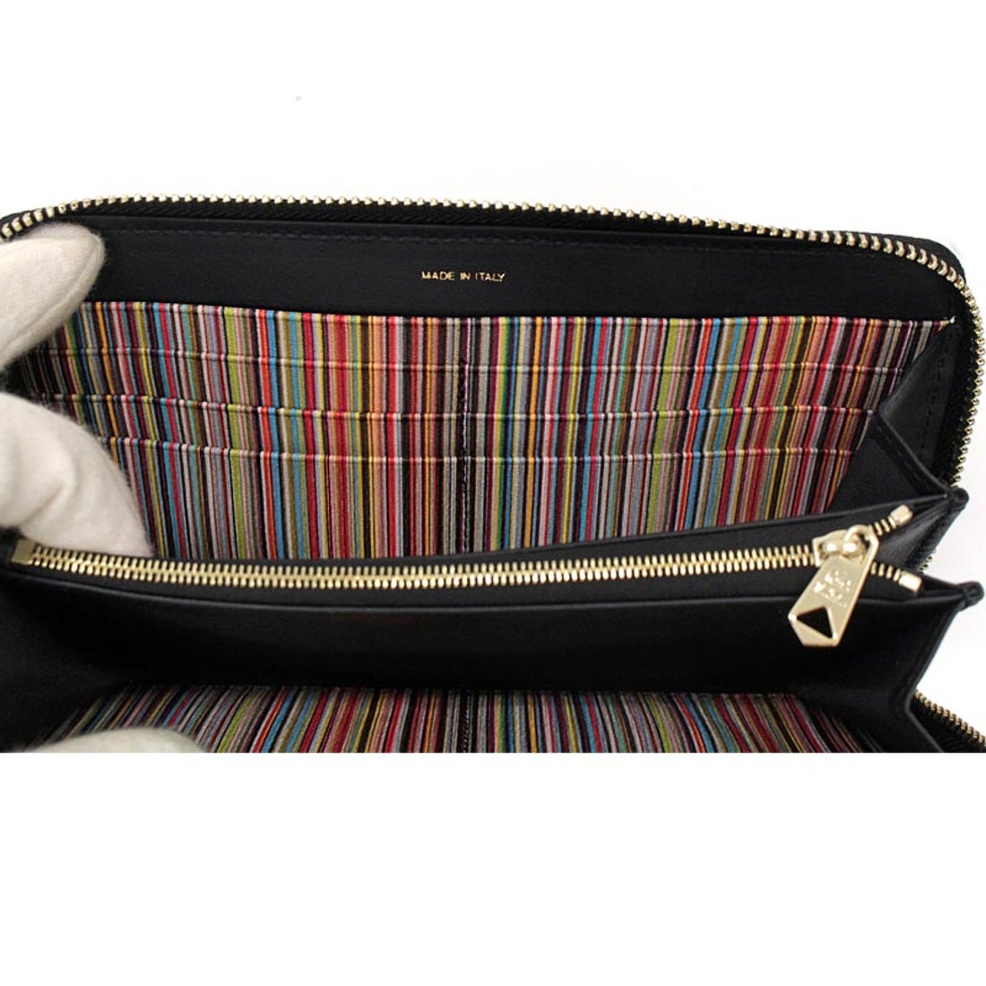 トップイズム TopIsm PAUL SMITH ポールスミス 長財布 ラウンド