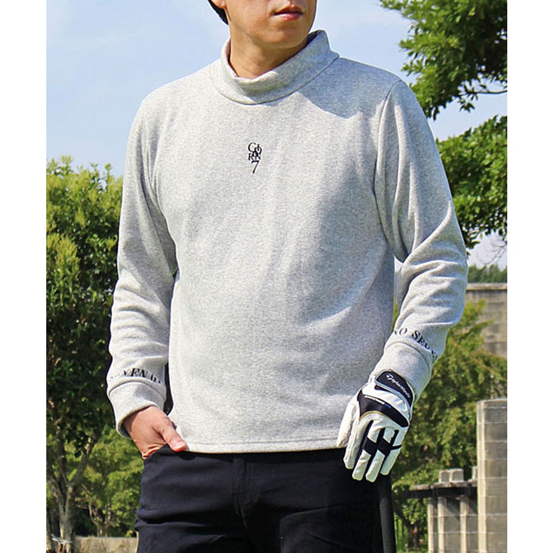トップイズム TopIsm ゴルフトレーナーメンズ ゴルフウェア 暖かい裏