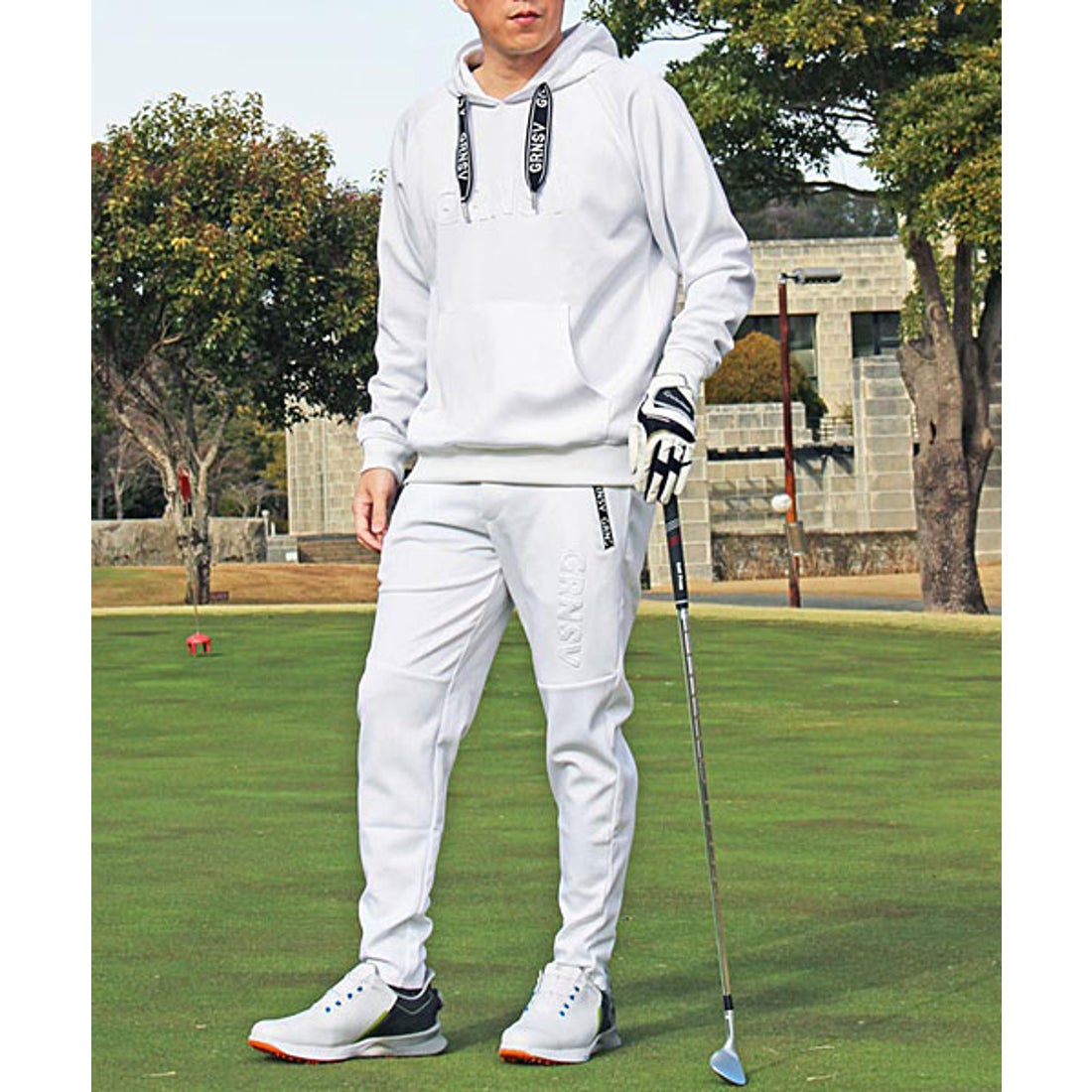 トップイズム TopIsm ゴルフウェア メンズ 上下セットアップ プル