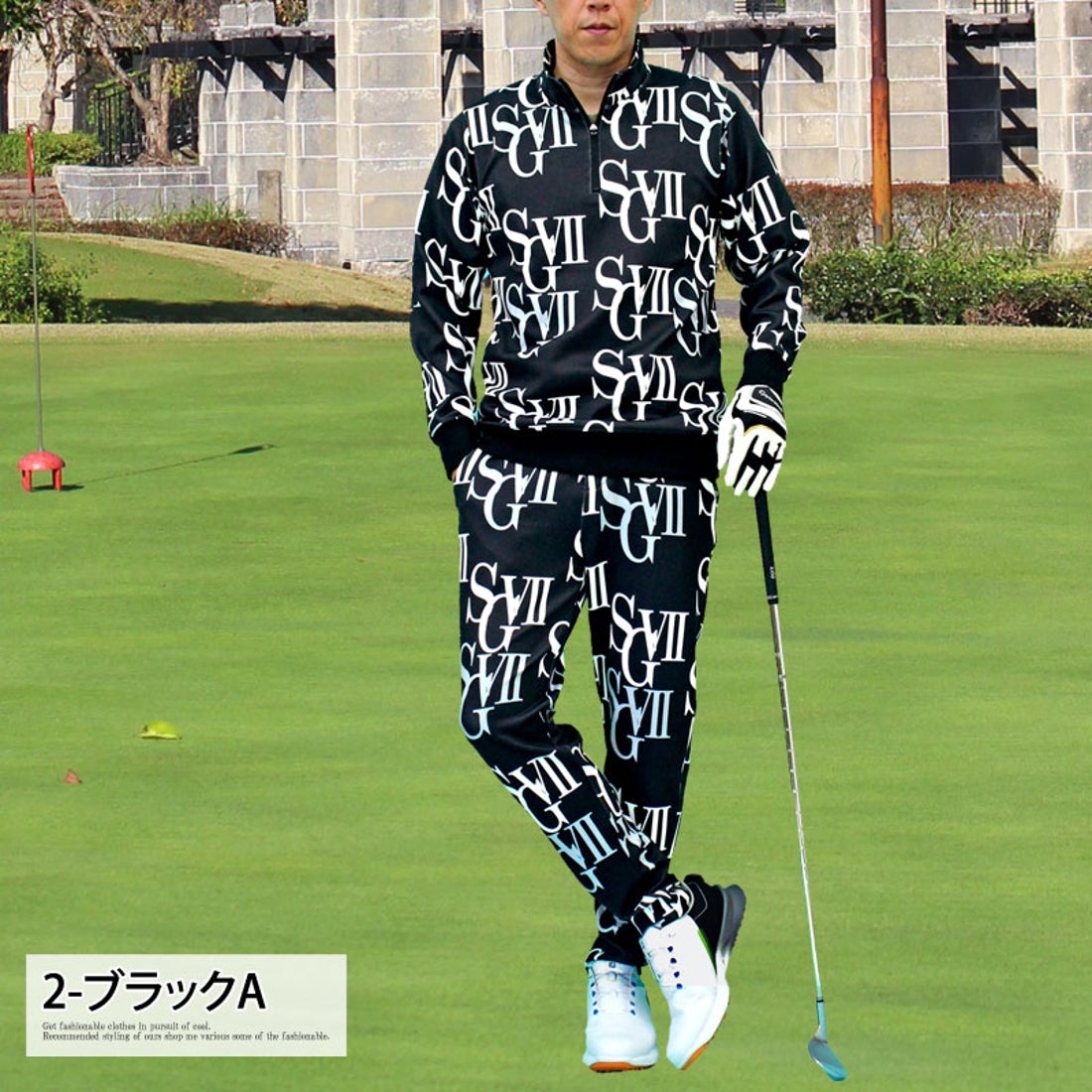 トップイズム TopIsm ゴルフウェア メンズ 上下セットアップ GIORNO