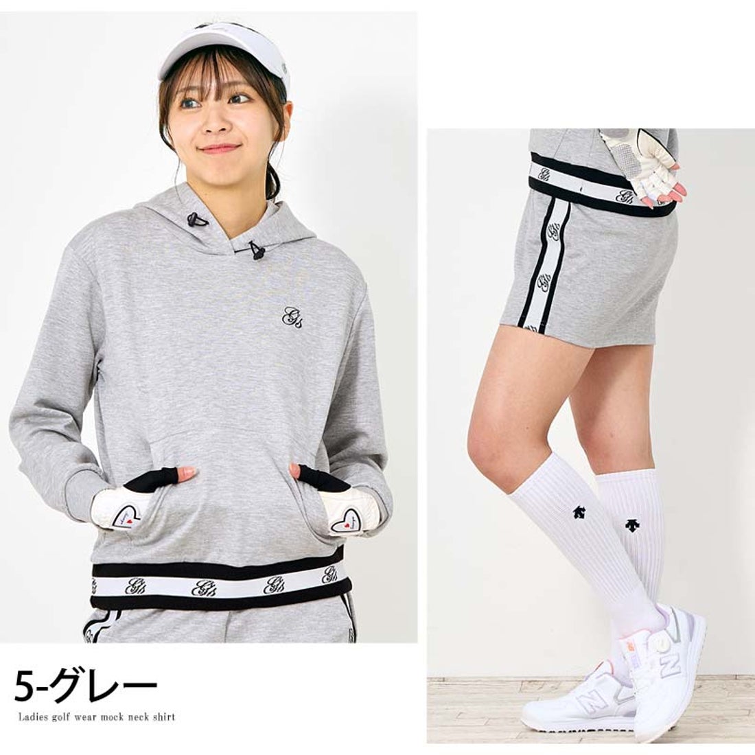 トップイズム TopIsm ゴルフウェア レディース 上下セットアップ gs