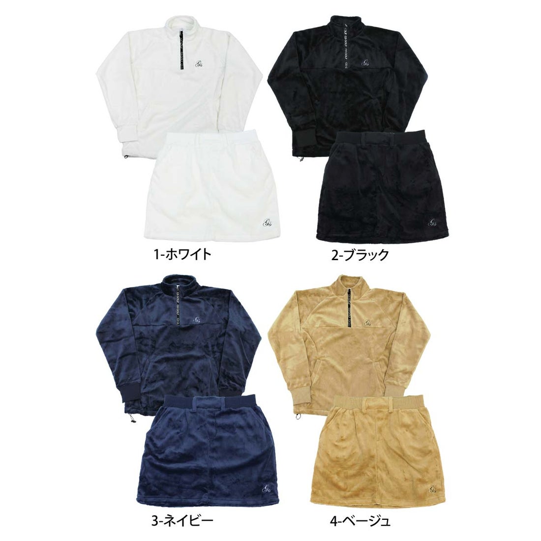 トップイズム TopIsm ゴルフウェア レディース 上下セットアップ gs