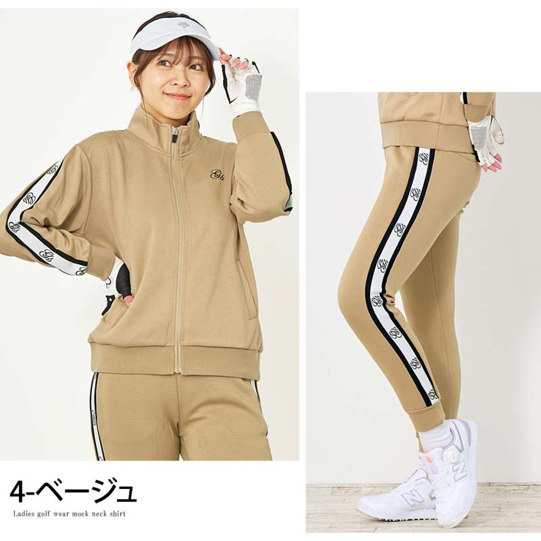 トップイズム TopIsm ゴルフウェア レディース 上下セットアップ gs