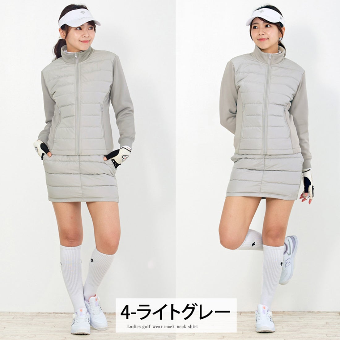 トップイズム TopIsm ゴルフウェア レディース ダウン上下セットアップ