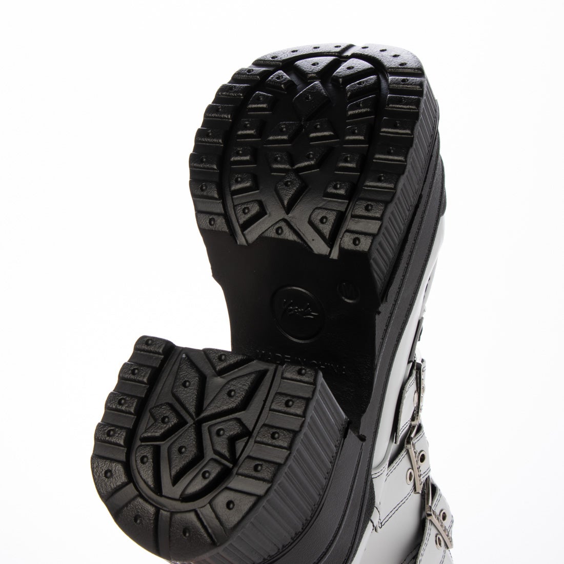 厚底ショートブーツ （ホワイトブラック） -YOSUKE U・S・A