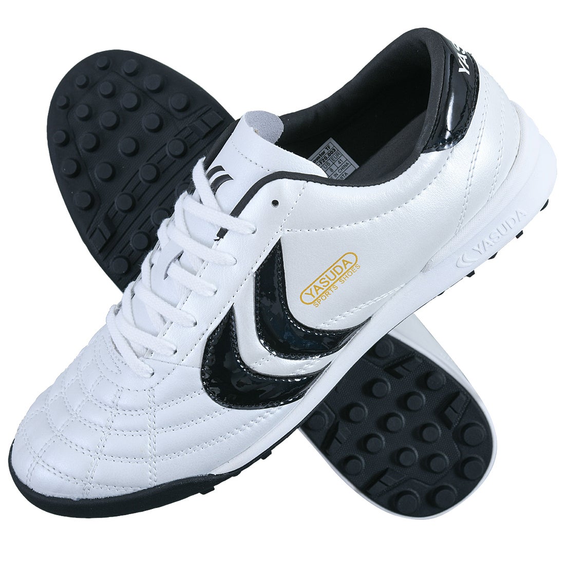ヤスダ リガレスタ TF(ホワイト×ブラック)【☆YASUDAシューズ袋特典