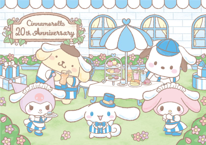 マイメロやポムポムプリンがシナモンとおそろいの耳に♡ ナムコ限定の