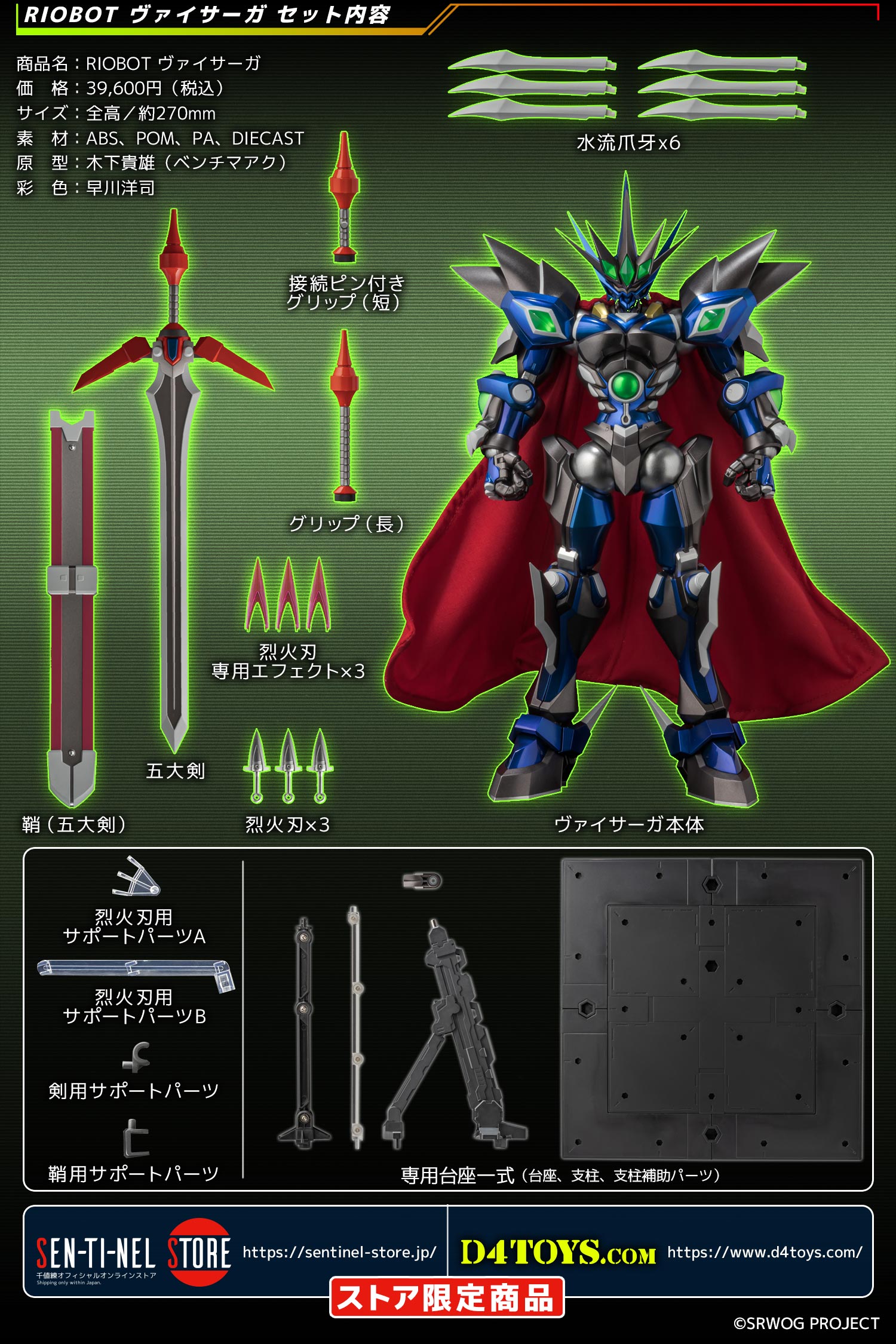 特設ページ】RIOBOT ヴァイサーガ – 株式会社千値練 ー Sentinel co.,ltd