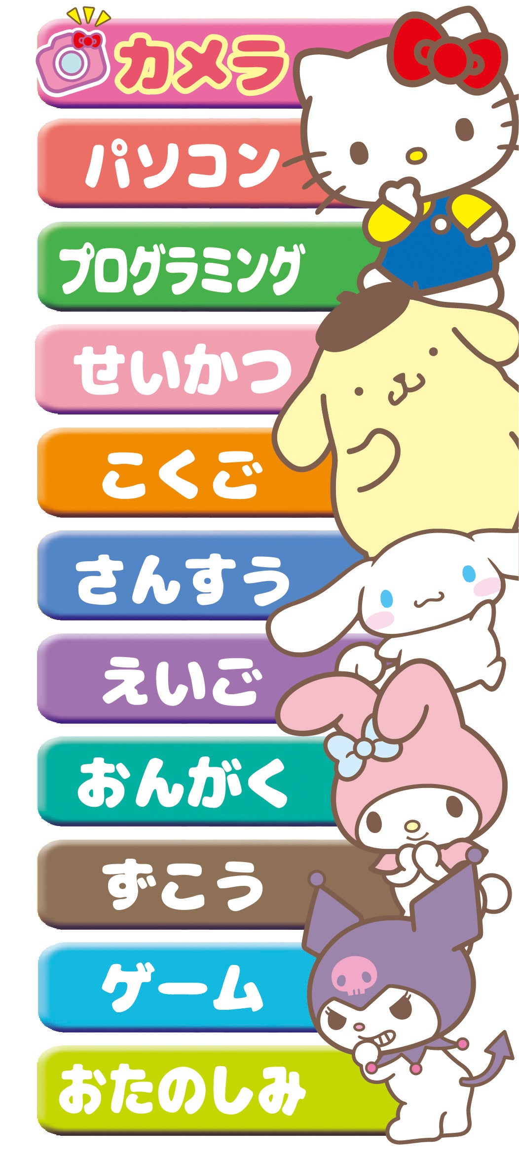 カメラでkawaii マウスできせかえ！サンリオキャラクターズ パソコン