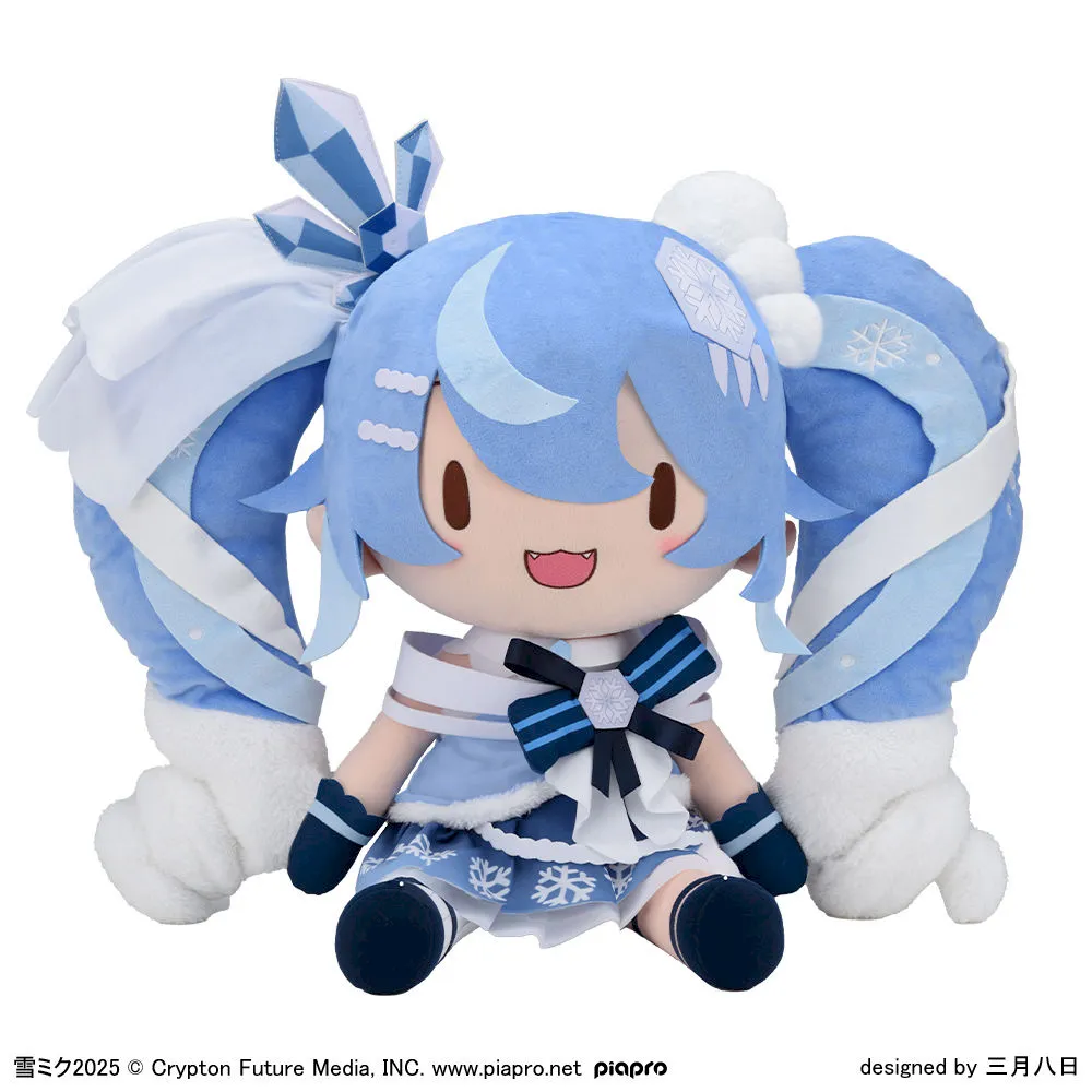 グッズ]雪ミク2025 ふわぷち どでかジャンボぬいぐるみ｜プライズ
